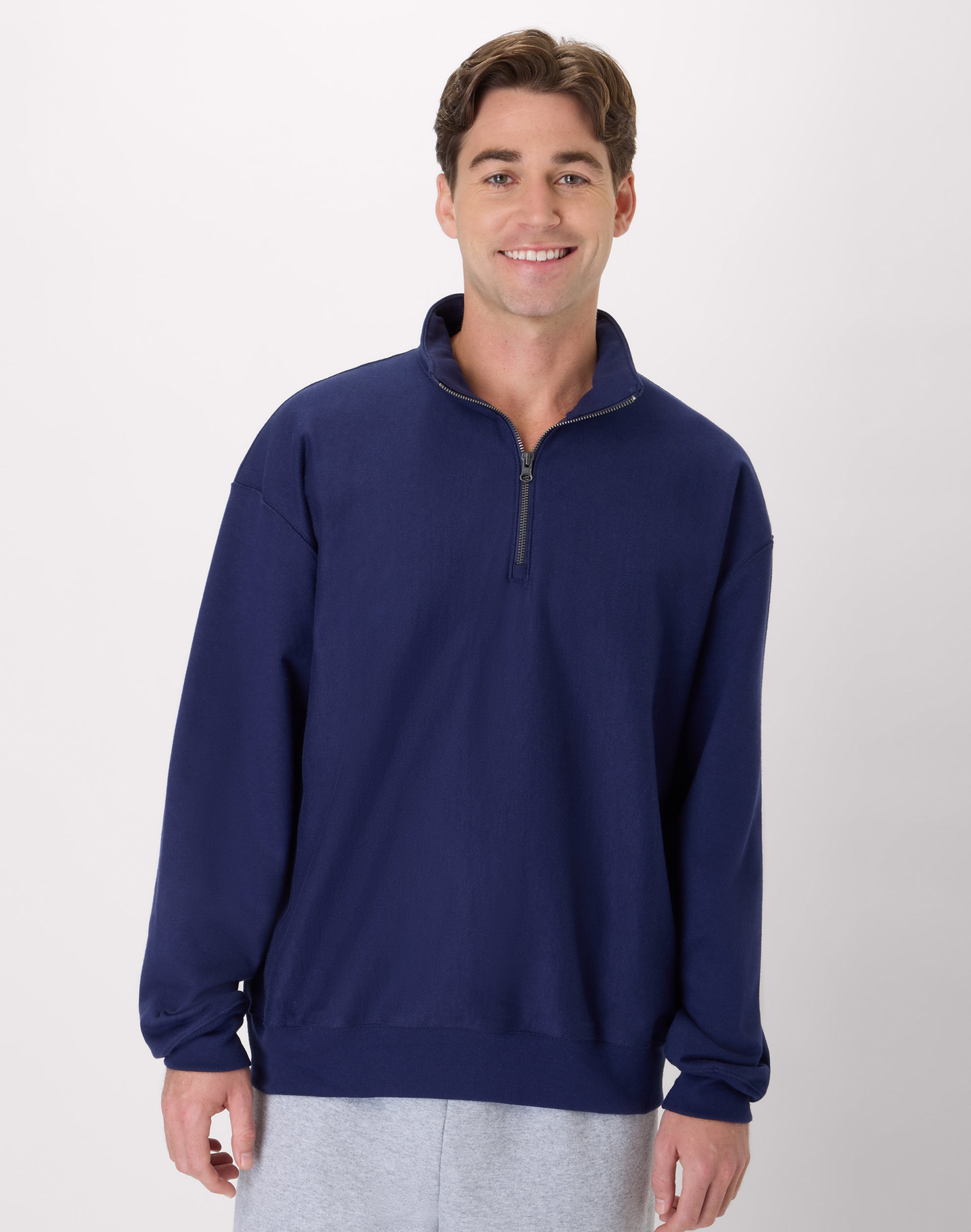 Hanes Beefy Sweats Premium Heavyweight Quarter-Zip - OG900